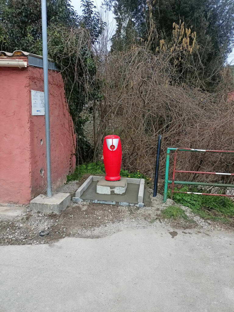 installation poteau incendie