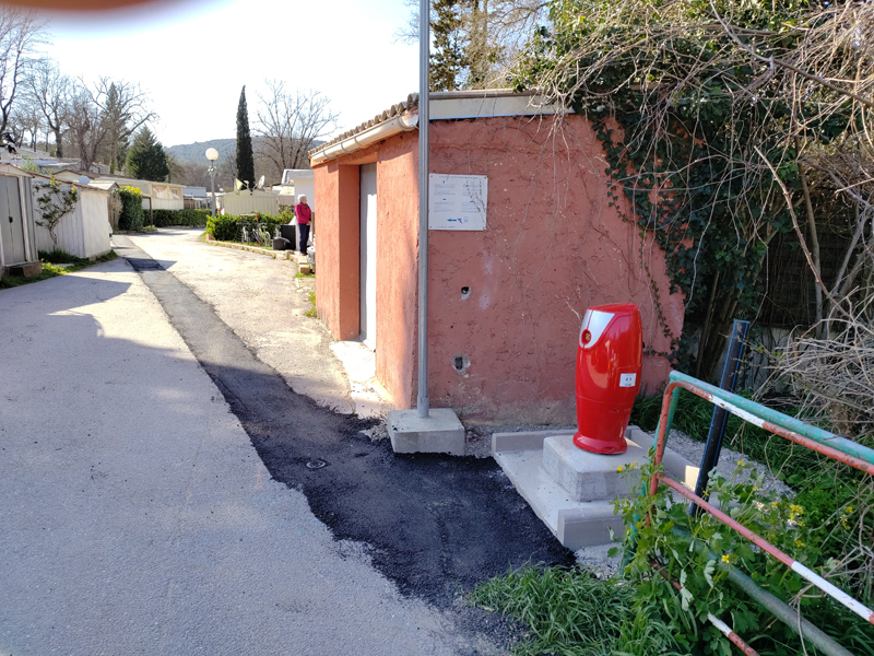 finition des travaux de création de réseau incendie