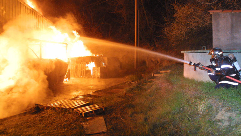 Le Fondateur de sud hydrants en intervention